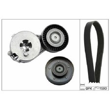 Keilrippenriemensatz 24495936 für Audi A4 8KH B8 8K2 8K5 A5 8T3 8F7 8TA Q5 8RB
