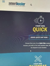 Amerikooler Walking Cooler No Floor 5x7 86in height