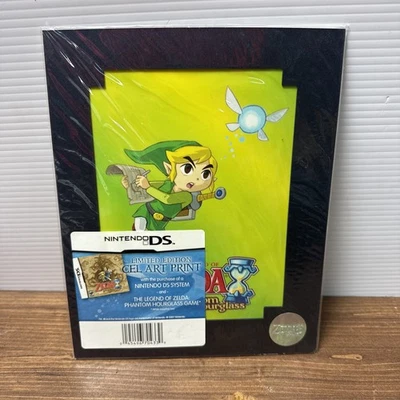 Cel Art Print Legend of Zelda Phantom Hourglass Nintendo DS LIMITED EDITION NEW - Image 1 of 2