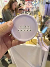 Disney Parks 2025 Little Words Project Keep Going Bracelet Keeper New 