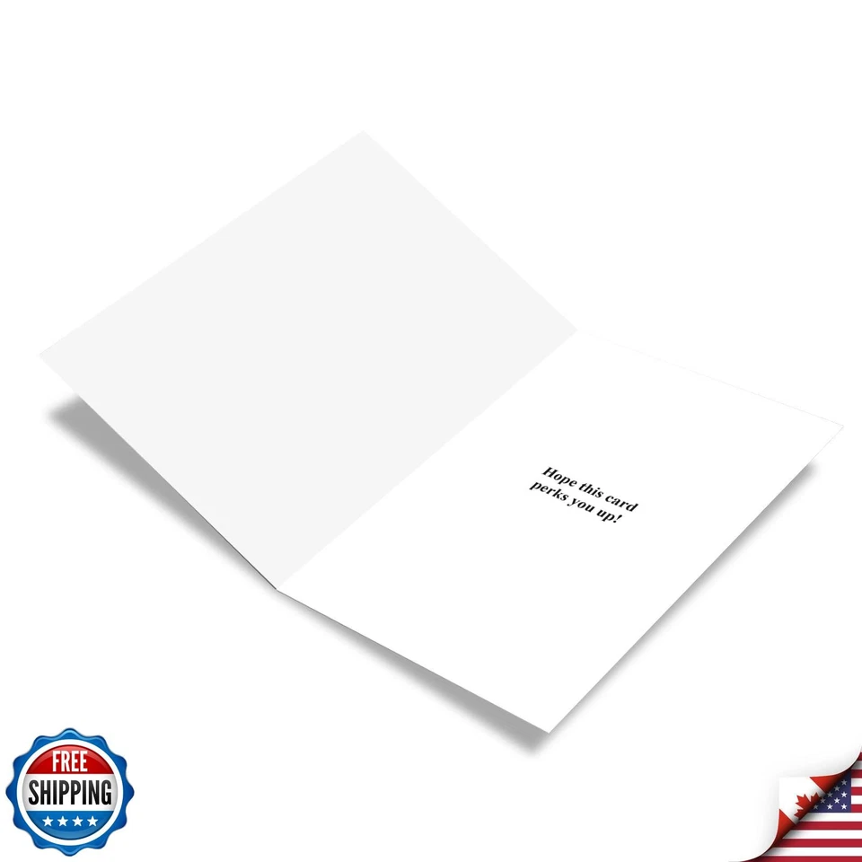 NobleWorks -1 Get Well Greeting Card with Envelope (4.63 x 6.75 Inch) - Feels - Image 2 of 4