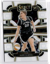 2024 Panini Select WNBA #22 Kate Martin Prizm White #/99