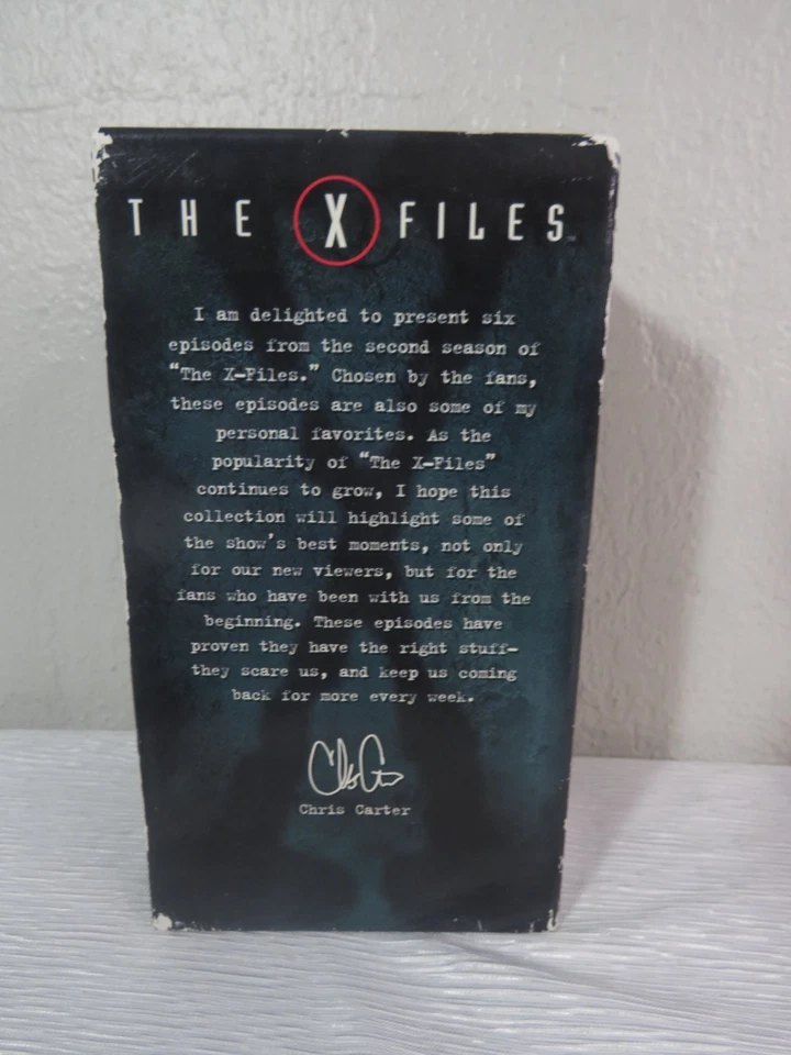 Vtg. Halloween Horror VHS Paranormal Movie Bundle Of 6, X Files, Dracula, More! - Image 4 of 4