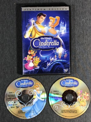 Disney Cinderella Dvd Special Platinum Edition 2 Disc Set 05 Complete Freeship Ebay Disney Cinderella Dvd Special Platinum Edition 2 Disc Set 05 Complete Freeship Ebay
