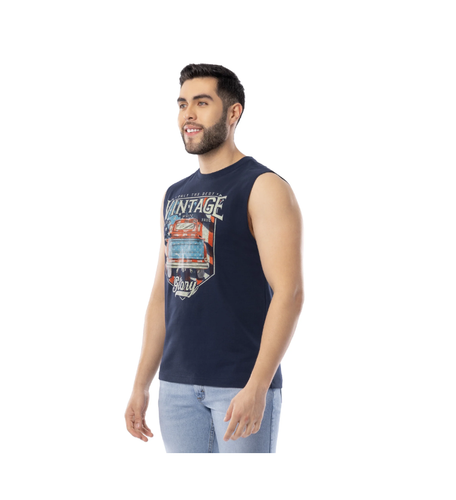 Way to Celebrate Men's 4th of July American Pickup Graphic Muscle Tank - Picture 5 of 8
