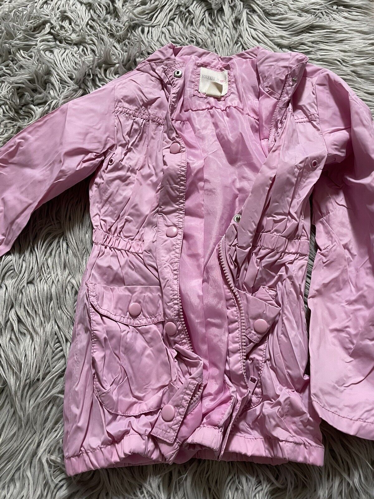 Girls Free shipping anywhere in the nation pink Regular discount forever 21 size small jacket