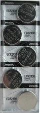 5 Energizer 2430 ECR2430 CR2430 Lithium 3-Volt Coin Cell Batteries 