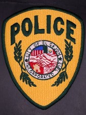 Police Police US Patch Sleeve Badge USA City of el Cajon Incorporated 1912