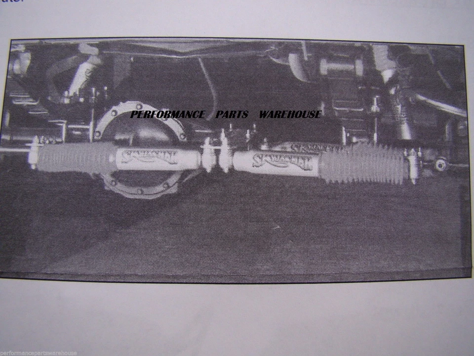 KIT AMORTIGUADOR ESTABILIZADOR DIRECCIÓN DELANTERA DOBLE 67-91 CHEVY GMC TRUCKS BLAZER SUBURBANO Foto 2 de 4