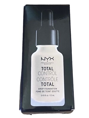 NYX Professional Makeup Total Control Drop Foundation #TCDF03 Porcelain 0.43 Oz