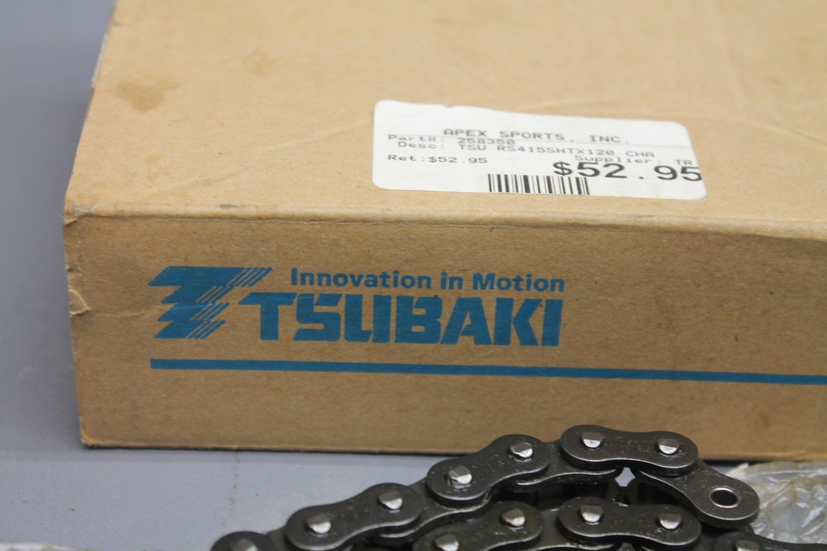 NEW TSUBAKI MAIN DRIVE CHAIN RS415SHT-120 #1 | eBay