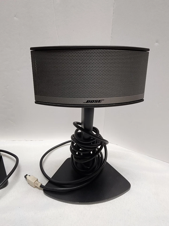 Bose Companion 5 Multimedia Speaker System Left & Right Satellites Tested Works - Image 2 of 4