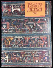 Dziennik muzealny tekstyliów 1983 - chińskie malowane jedwabne tkaniny mitla orientalne dywany