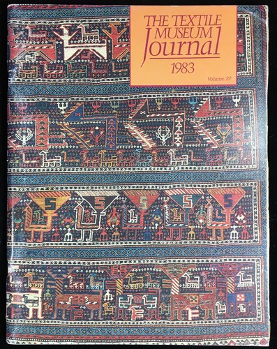 Textile Museum Journal 1983 - Chinese Painted Silk Mitla Cloth Oriental Rugs