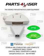 Palomar StarLux 300, StarLux 500 Complete LuxG Hand Piece Cover, Shell Cover,