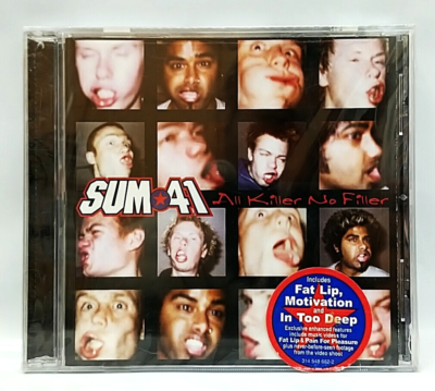 CD) Sum 41 – All Killer No Filler, Brand New Sealed, 314 548 662-2