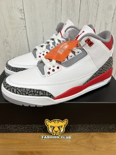 Air Jordan 3 Retro Fire Red MENS DN3707-160 GS DM0967-160