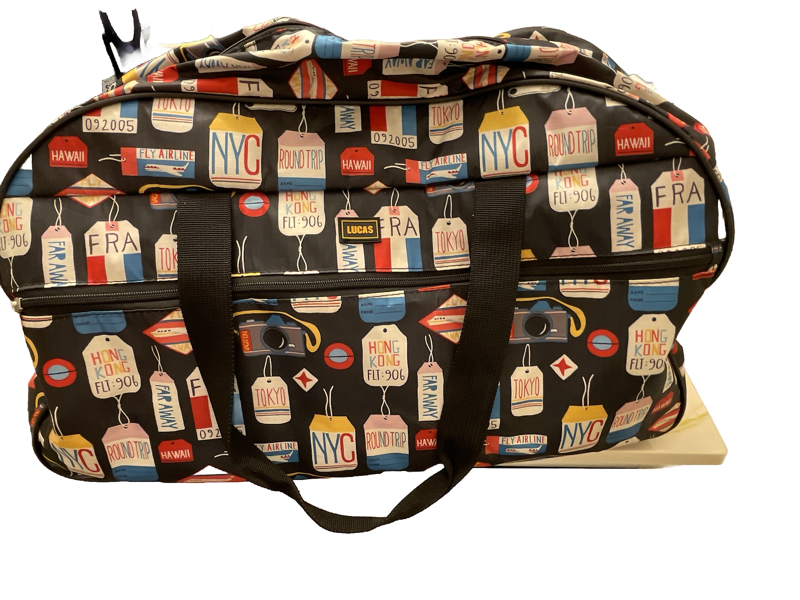 Designer Lucas Carry On Rolling Luggage Collection 22 In Lightweight Travel Bag eBay