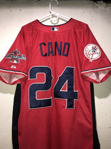 Robinson Cano #24 NEW YORK YANKEES 2010 ALL STAR GAME AMERICAN Jersey Men’s 54 - Picture 13 of 22