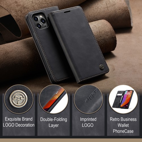 For Samsung Galaxy A22 A33 A34 A53 Retro Leather Magnetic Flip Wallet Case Cover - Picture 9 of 57