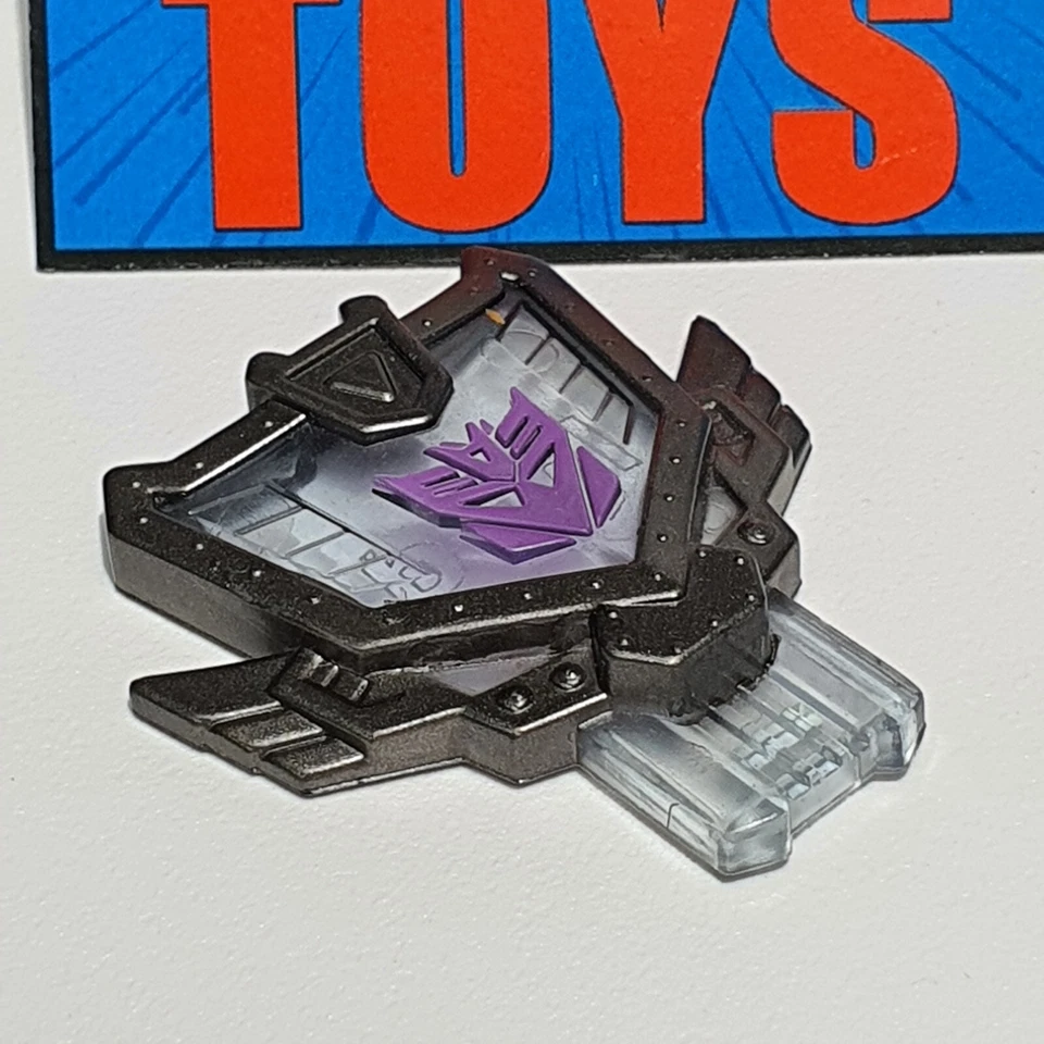 Transformers Cybertron Megatron DECEPTICON LEADER CYBER KEY LH7D purple black - Image 3 of 4