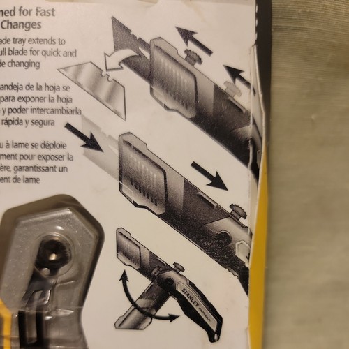 NEW STANLEY FATMAX FOLDING EXO UTILITY KNIFE QUICK CHANGE. RETRACTABLE FMHT10289 - Picture 10 of 12