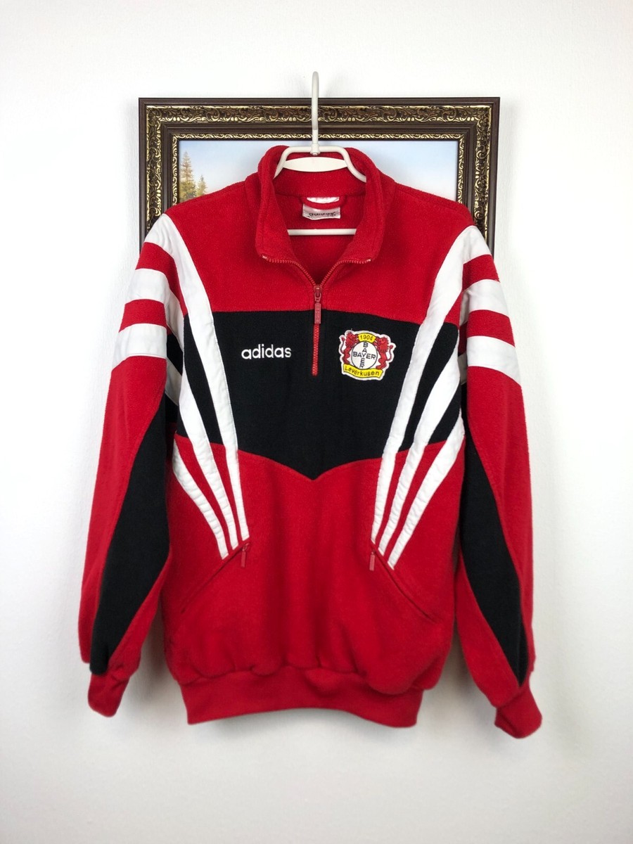 Vintage 90's Adidas Bayer 04 Leverkusen Football Sweatshirt Vintage 90's Adidas Bayer 04 Leverkusen Football Sweatshirt