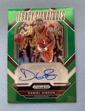 2023 Panini Prizm Draft Picks Daniel Gibson Legacy Signatures Auto #LS-DGT