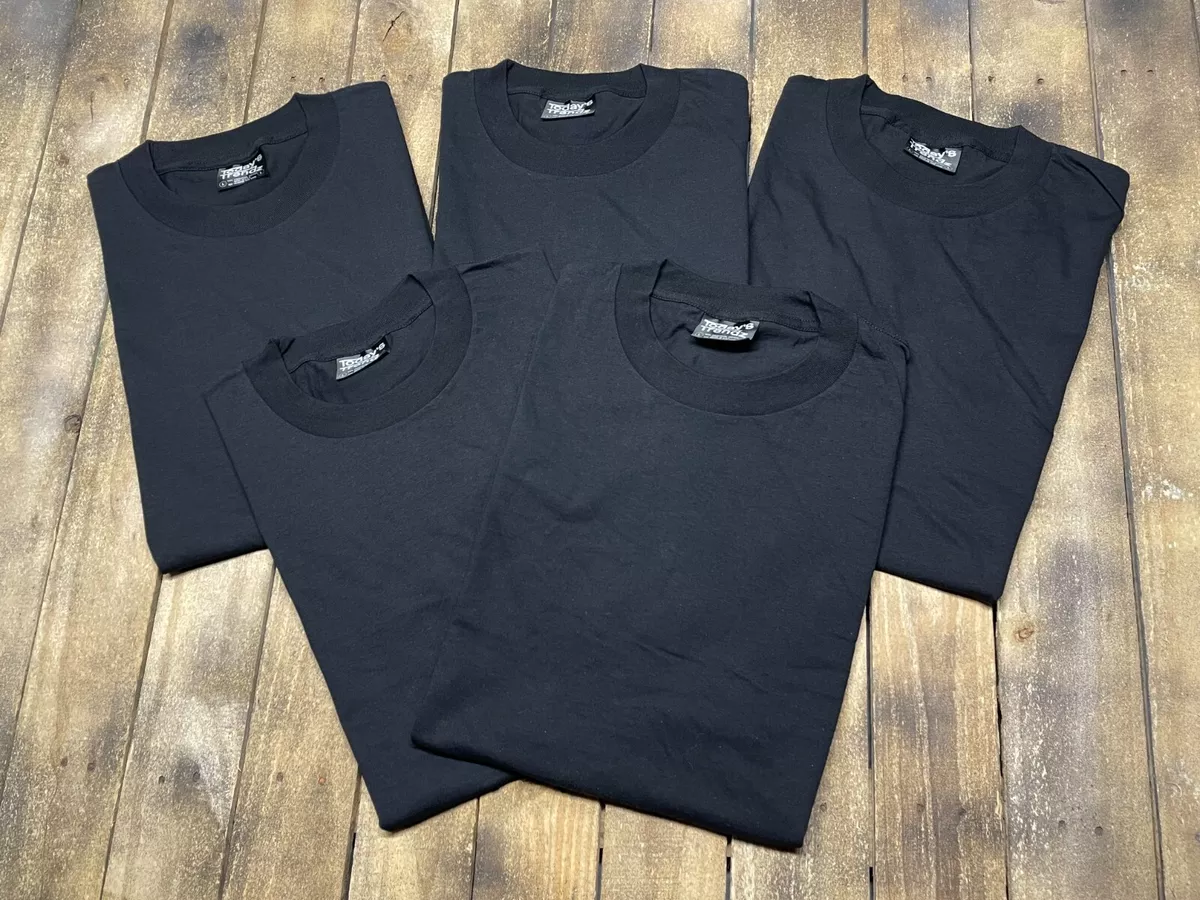 Plain black top t shirt ebay