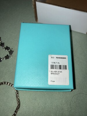 Tiffany & Co. x Supreme Puff Star Bracelet Sterling Silver Box