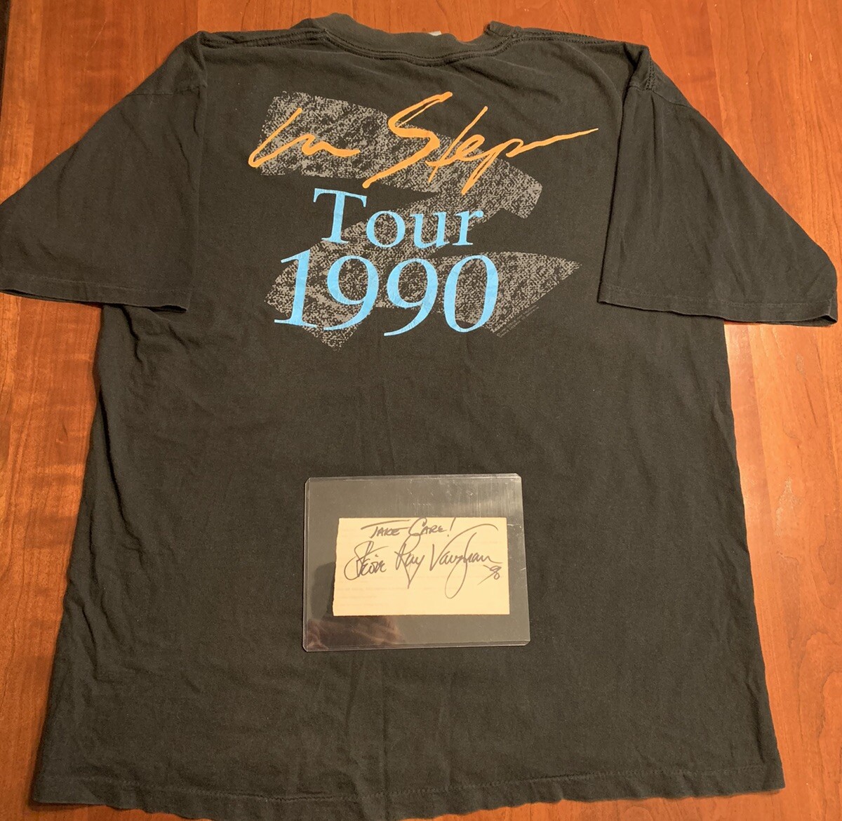 Stevie Ray Vaughan 1990年ツアーTシャツ 90s Stevie Ray Vaughan Legacy Blues Rock t-shirt Extra Large – The