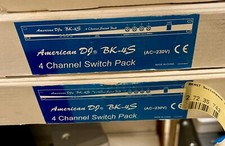 American DJ, Adj, BK-4S, 4 Kanal Switch Pack,...