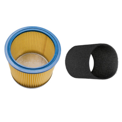 Set: Rundfilter + Schaumfilter für Einhell NTS 1400 NTS 1500 NTS 1600 RT-VC 1420
