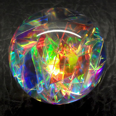 Dreamsphere Farbwechselkugel, reinste Regenbogenfarben vorstellbar, Unikat