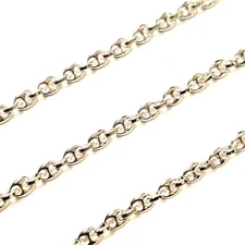 By the foot BULK 925 Sterling Silver 4x5mm MARINER / Anchor Chain WHOLESALE LOTS