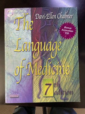 The Language of Medicine: A Write-In Text Explaining.. CD INCL. NEW NEVER OPENED