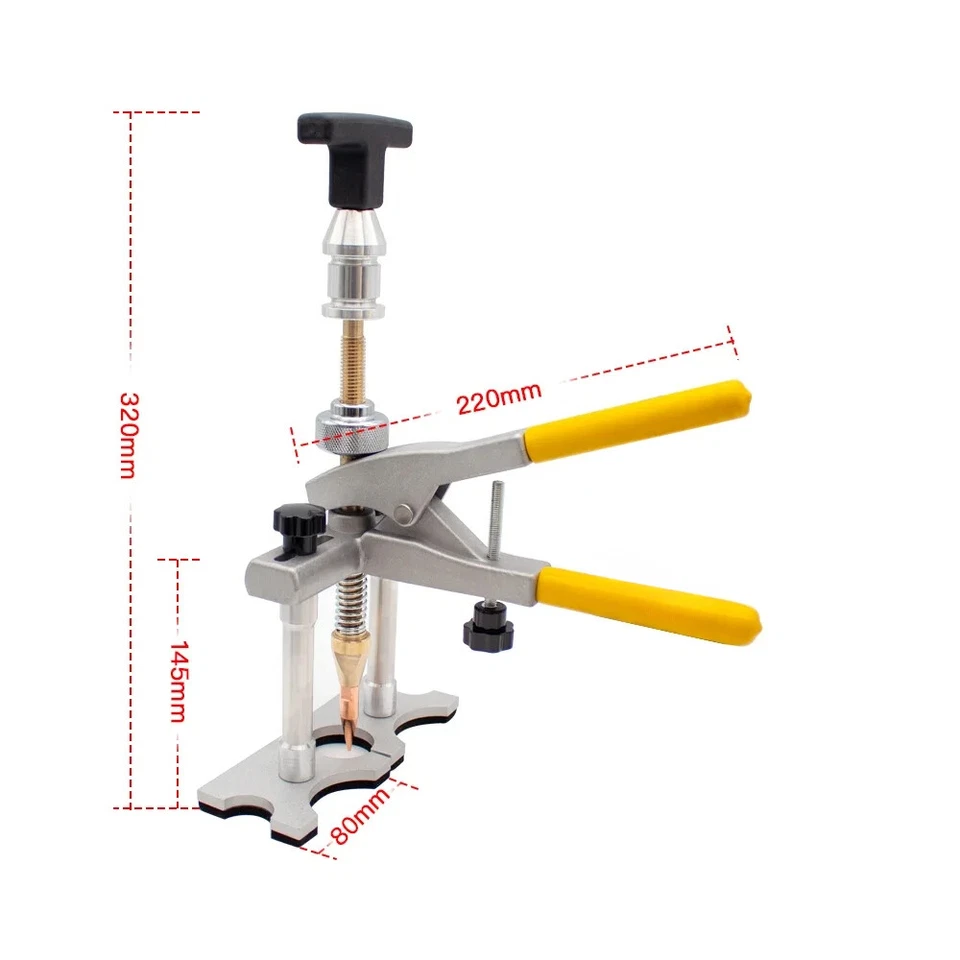 Estrattore Lamiera Estrattore Recupero Dati Auto Riparazione ammaccature Macchina Strumento Fissaggio Rapido - Immagine 2 di 4