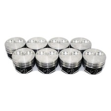 Speed Pro Small Block Chevy 350 Flat Top Pistons .40 Bore 5.7 Hypereutectic Sbc