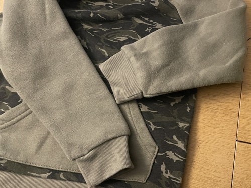 MTA Sport Boys Size XS (5) Camo Hoodie Hooded Sweatshirt Long Sleeve Green - Picture 6 of 9