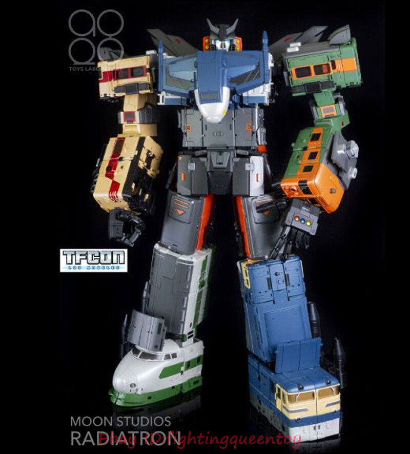Moon Studio MS 01-06 Raiden Transformation Toys Train troops 6