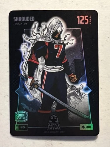 2024 Bo Jackson Battle Arena CJ Stroud RC SHROUDED SP #BF-30 Steel Battlefoil