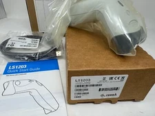 New ZEBRA Motorola Symbol LS1203-CR10001R BARCODE LASER SCANNER w USB Cable