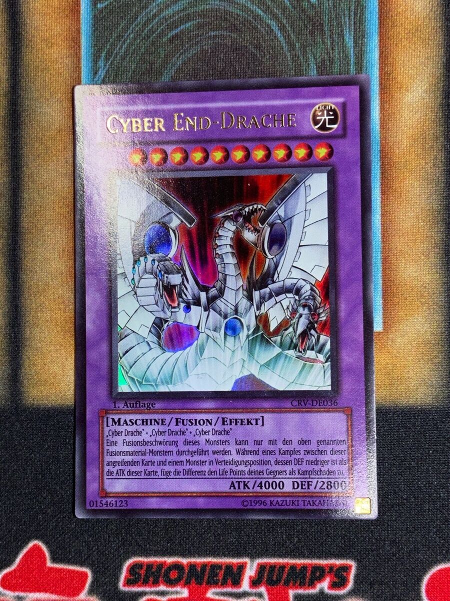 Yugioh Cyber End Dragon CRV-EN036 CRV-DE036 Ultra Rare Yugioh Cyber End Dragon CRV-EN036 CRV-DE036 Ultra Rare