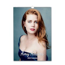 Sexy Amy Adams 2027/28 Personalised Wall Calendar | Choose start month
