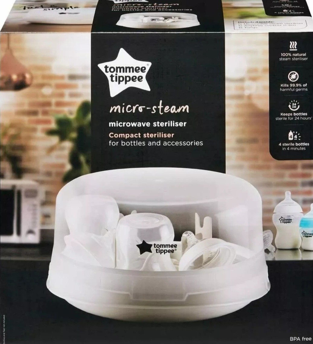How To Sterilise Tommee Tippee Bottles In Microwave Tommee Tippee