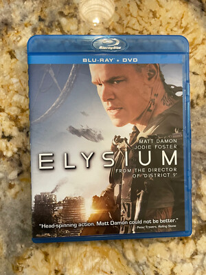 Elysium (Two Disc Combo: Blu-ray / DVD + UltraViolet Digital Copy) DVD, Emma Tre