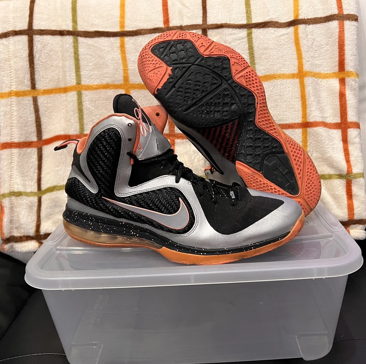 Lebron 9 Mango Size 12 eBay