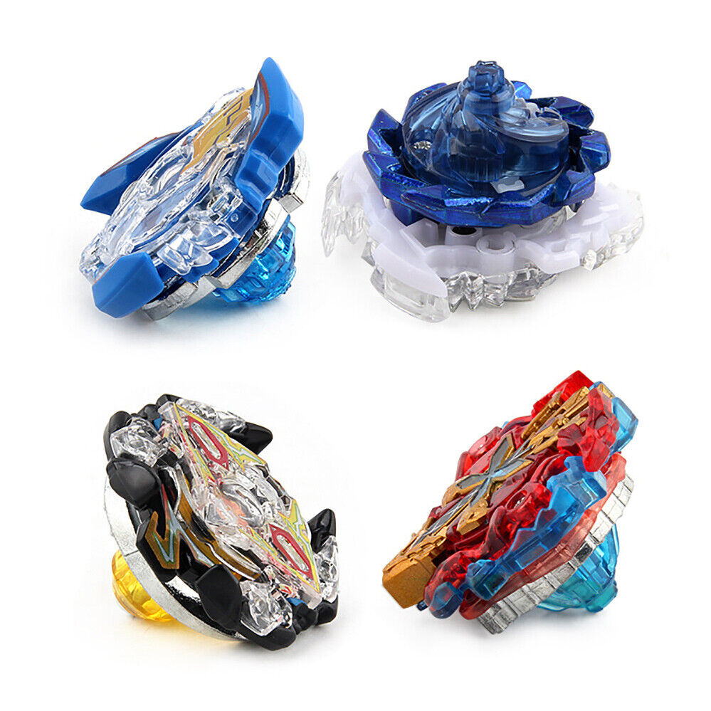 Kit 4 Beyblades Originais Rapidity Metal Completo + Brinde