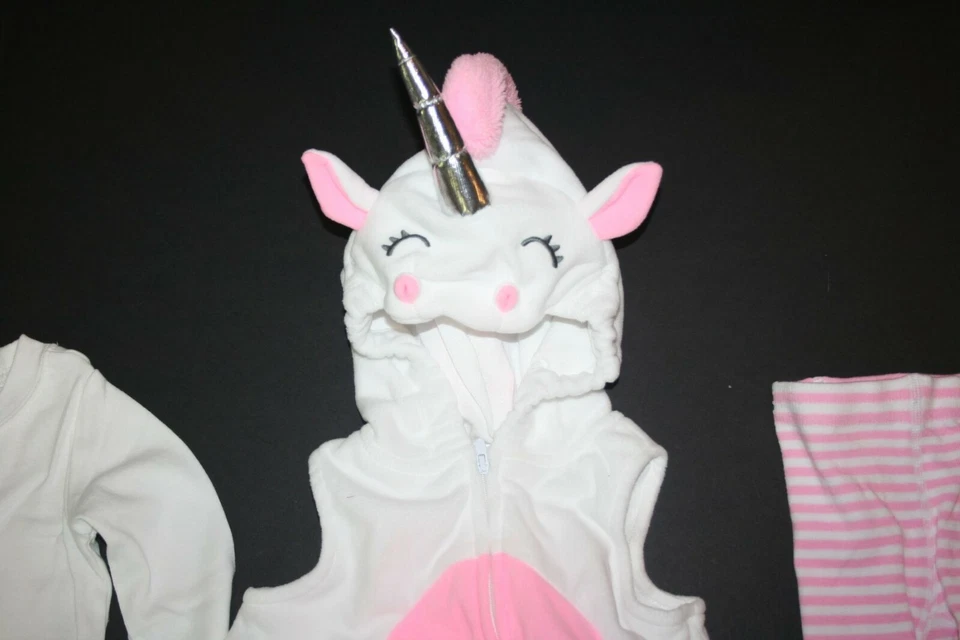 New Carter's Halloween Girls Unicorn Plush Costume NWT  6-9m 6m 9m month Baby - Image 2 of 4