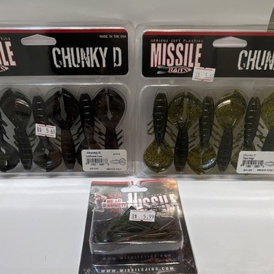 Missile Baits Chunky D &  Ike's Head Banger Jig California Love Candy Grass 1oz 